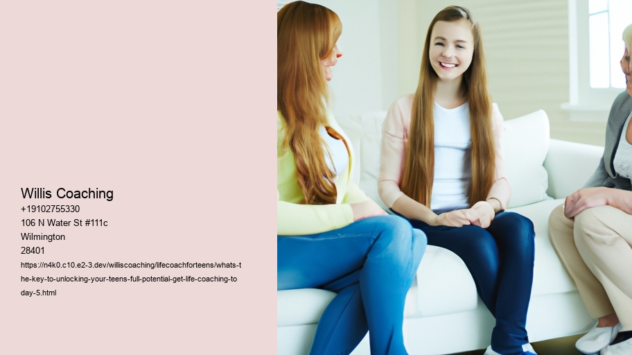 What's the key to unlocking your teen's full potential? Get Life Coaching Today!
