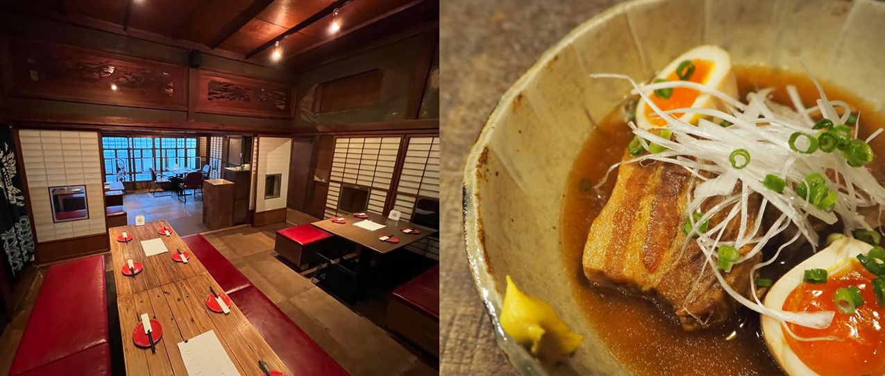 18:00　ホテル併設の創作居酒屋「ずずギンザ」で晩ごはん。