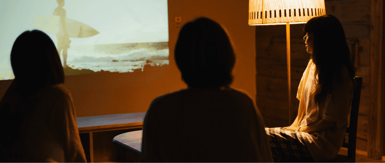 21:00　お部屋でくつろぎタイム