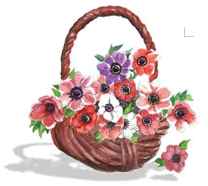 水彩で描くお絵かき教室 午後クラス 道新文化センター