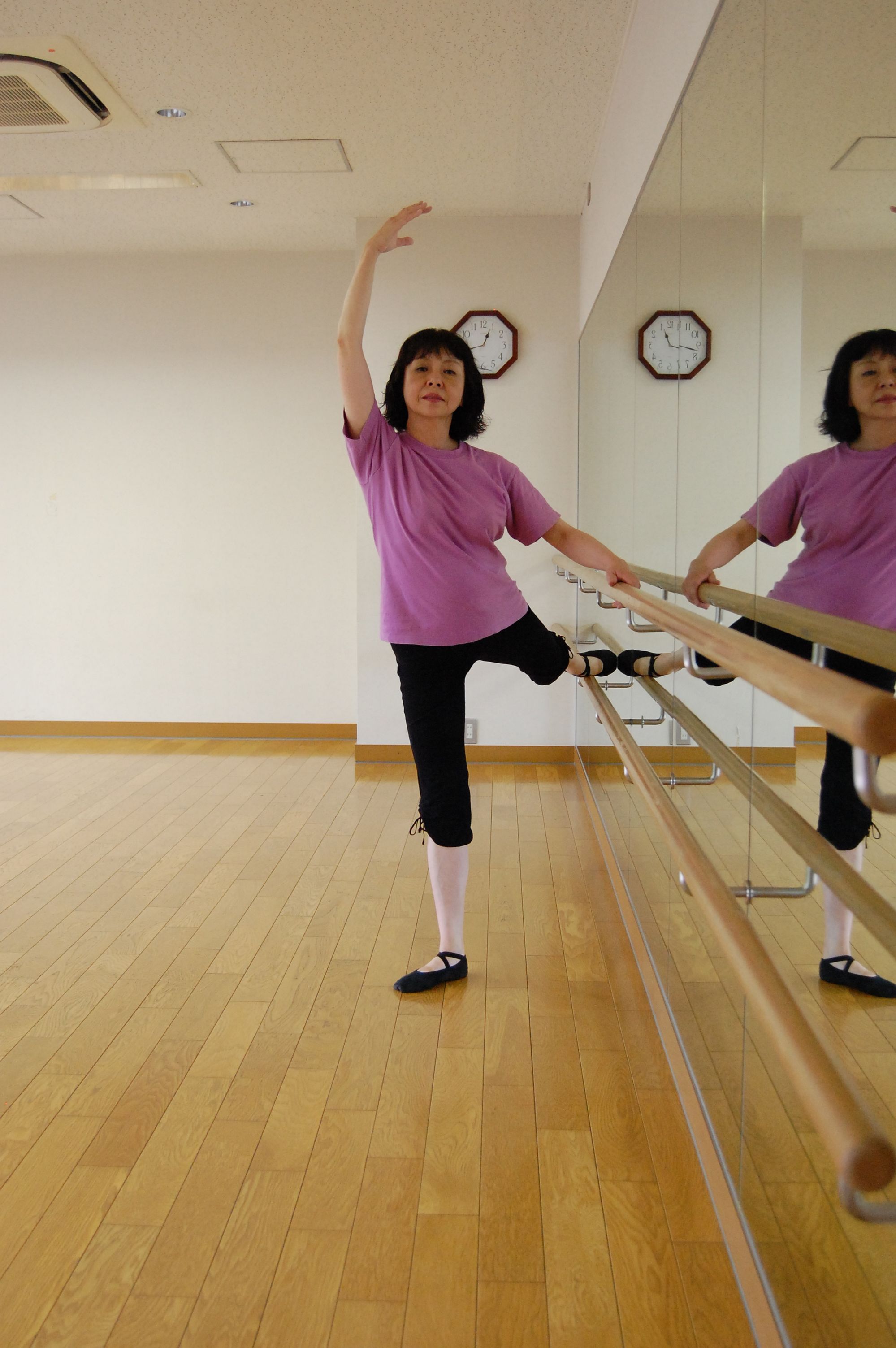 バレエストレッチ 道新文化センター