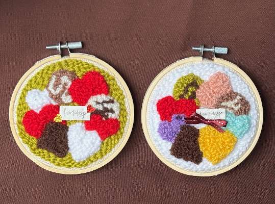 モコモコ立体刺繍 パンチニードル | 道新文化センター