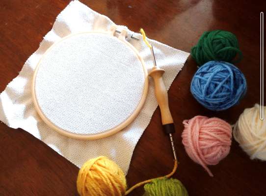 モコモコ立体刺繍 パンチニードル | 道新文化センター