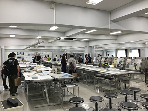 春のオープンキャンパスの模様です