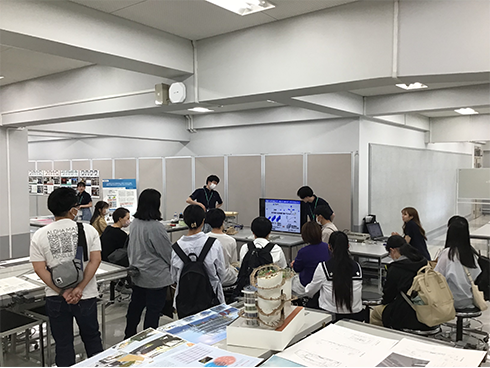 春のオープンキャンパスの模様です