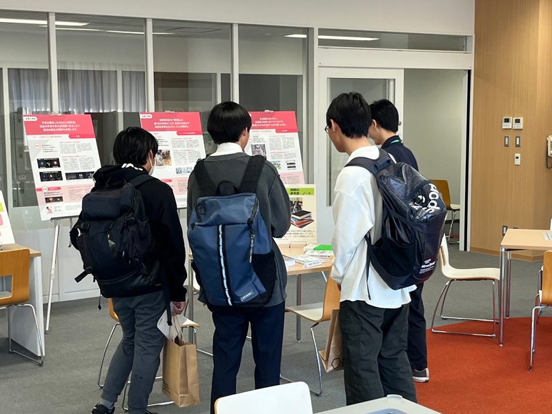 生命工学科、秋のオープンキャンパスの様子です！