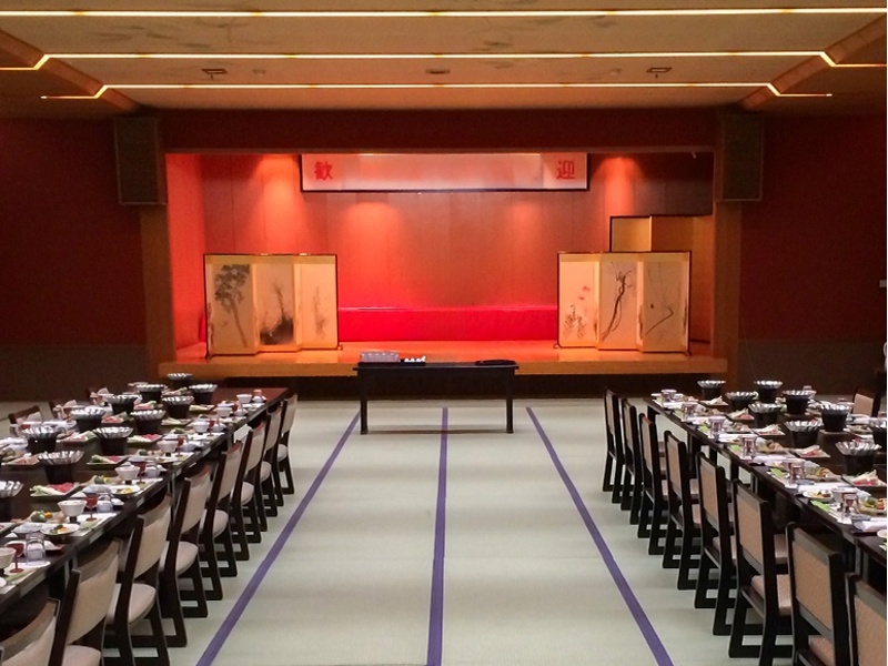 伝統旅館のぬくもり灰屋の宴会場イメージ