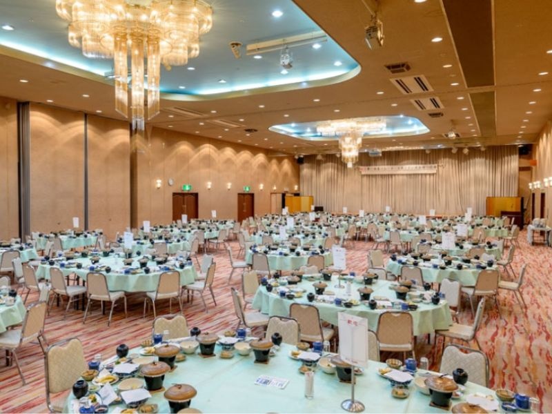 ホテルタガワの宴会場イメージ