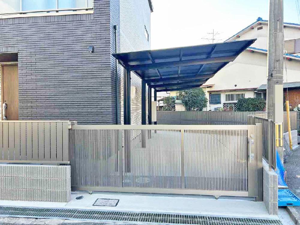 引き戸門扉 LIXIL エススライドB型 引き戸門扉 LIXIL エススライドB型