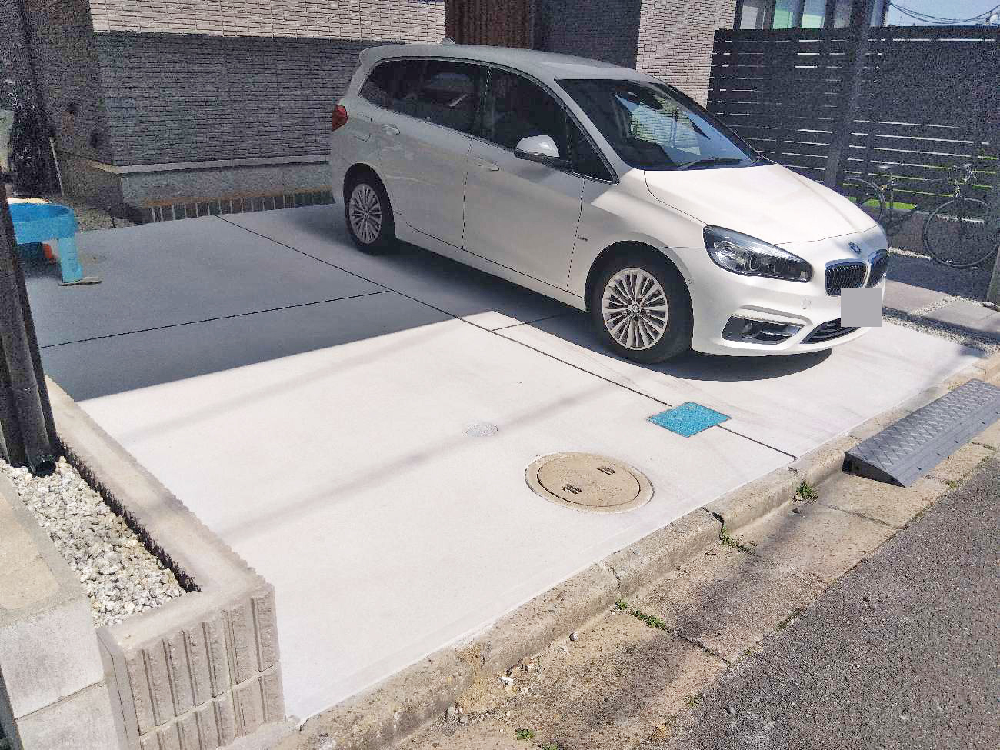 駐車場ガレージ床 土間コンクリート 駐車場ガレージ床 土間コンクリート