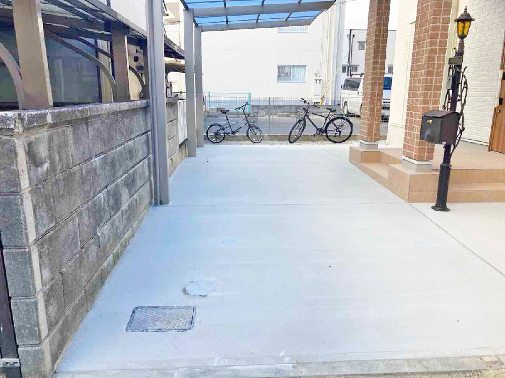 駐車場ガレージ床 土間コンクリート 駐車場ガレージ床 土間コンクリート