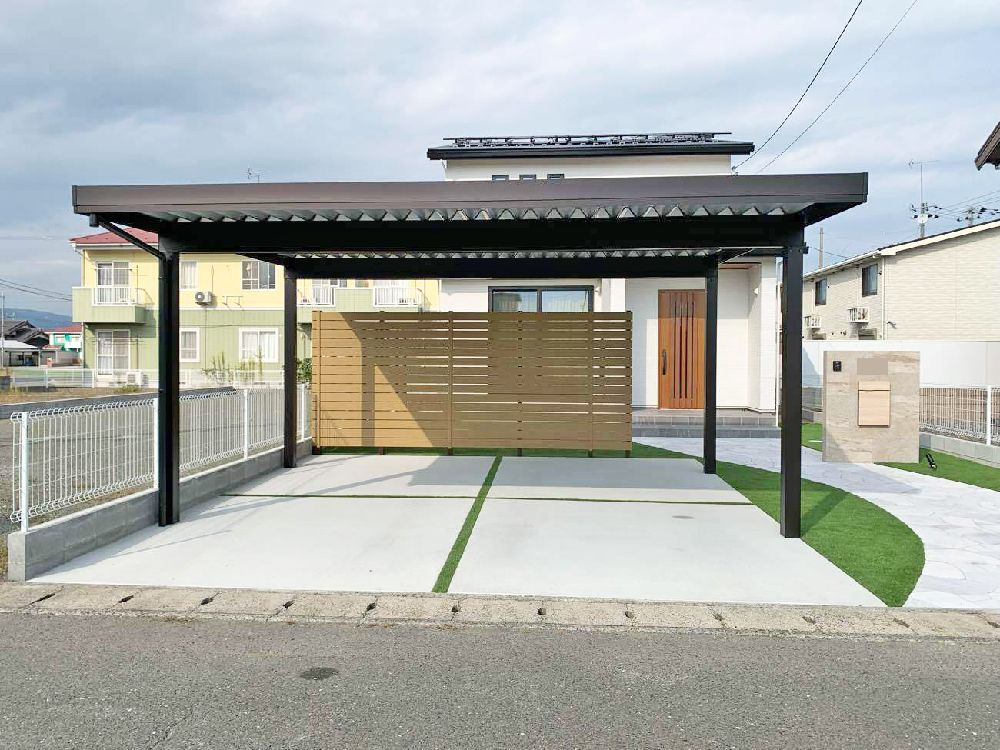 土間コンクリート 人工芝 土間コンクリート 人工芝