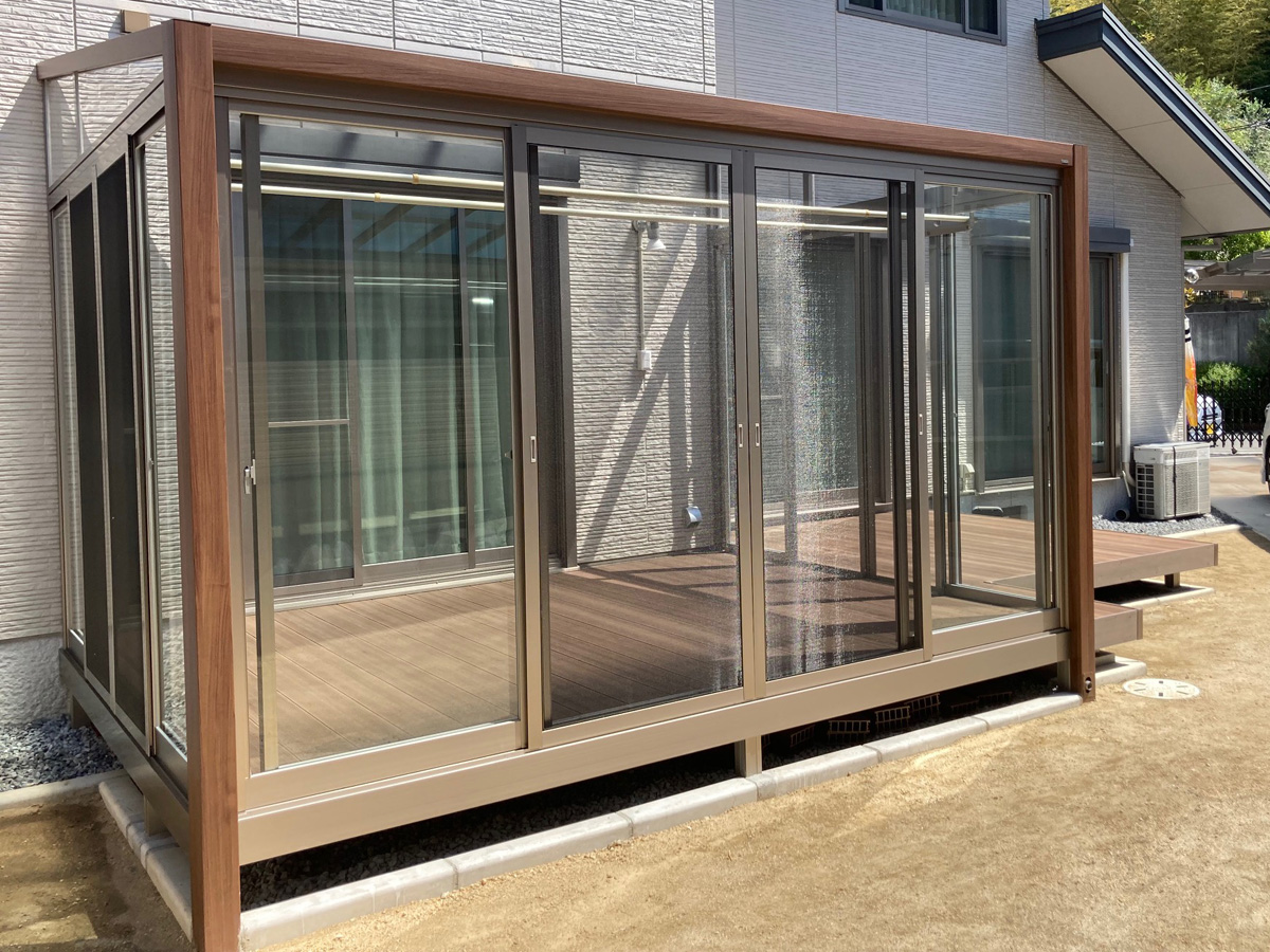 LIXIL ガーデンルームGF 施工例 LIXIL ガーデンルームGF 施工例