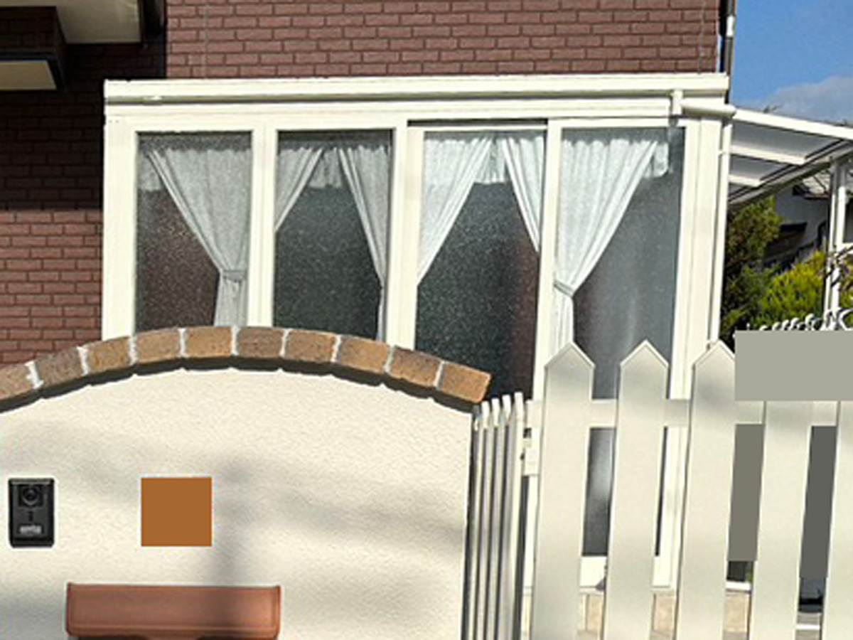 ソラリアテラス囲い カーテン 施工例 ソラリアテラス囲い カーテン 施工例