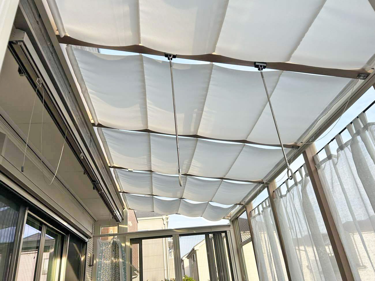 サンルーム　オプション　内部日除け