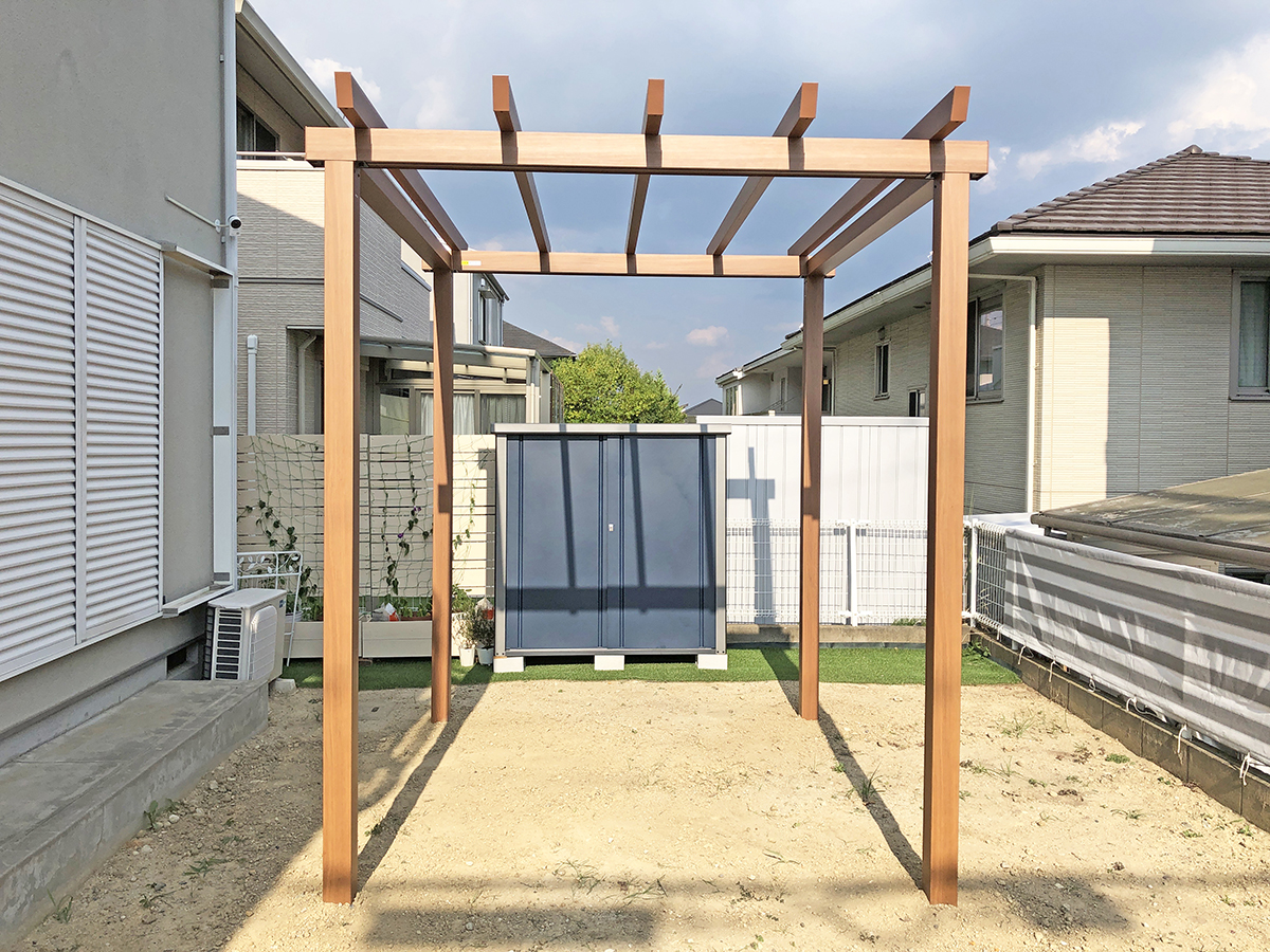 パーゴラ　施工例