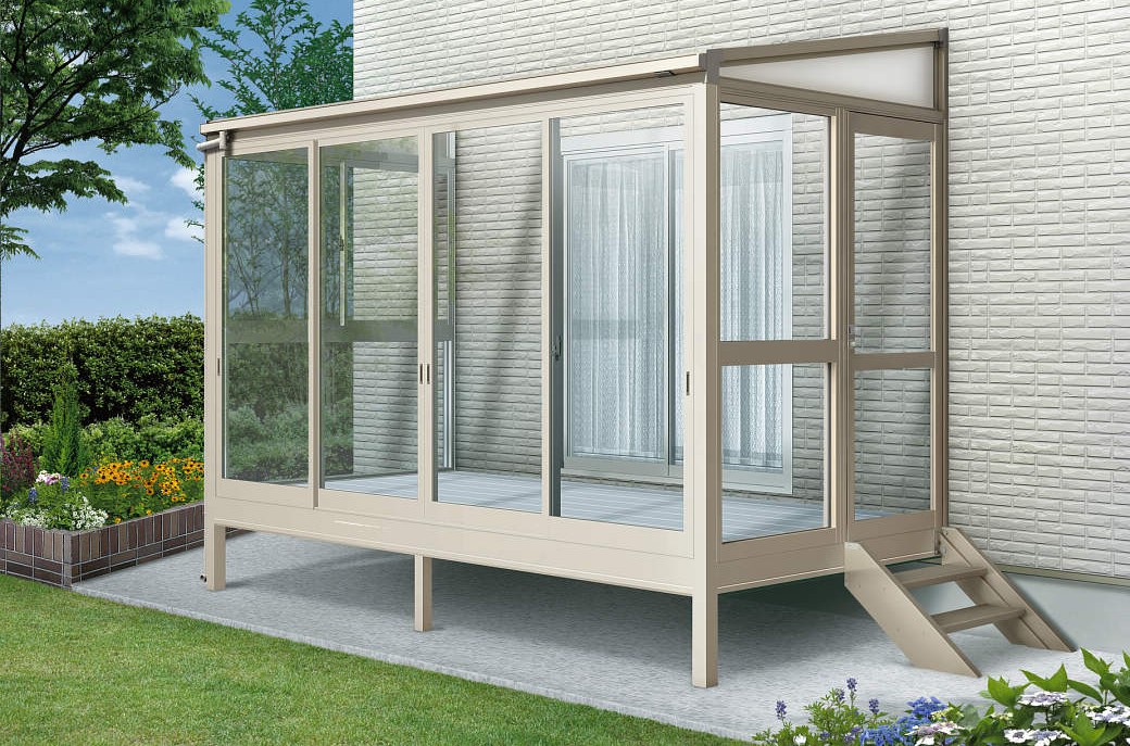 YKK　ソラリアテラス囲い