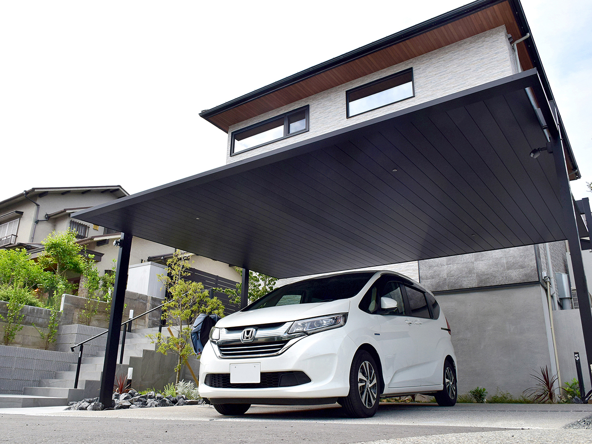 三協アルミ カーポートFII 施工例 三協アルミ カーポートFII 施工例