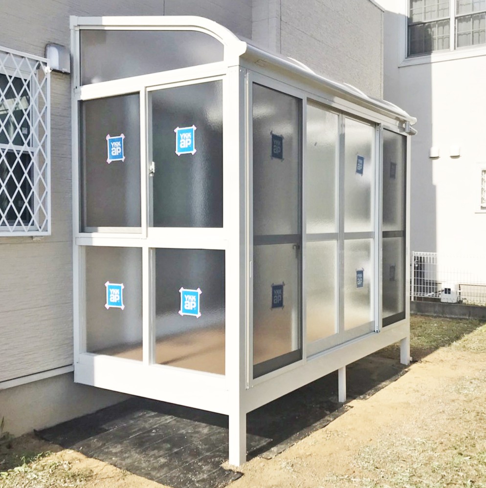 YKK 目隠しソラリアサンルーム 施工例 YKK 目隠しソラリアサンルーム 施工例