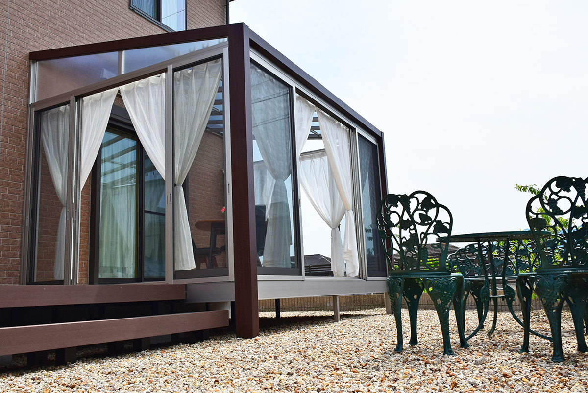 YKKAP　木製調ソラリア　施工例