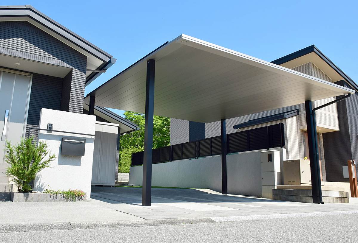 YKKAP プレーンルーフ 施工例 YKKAP プレーンルーフ 施工例