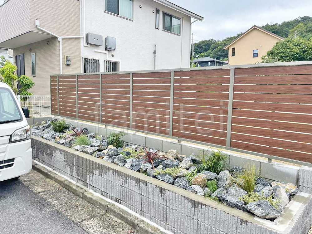 コルジリネ　花壇　施工例