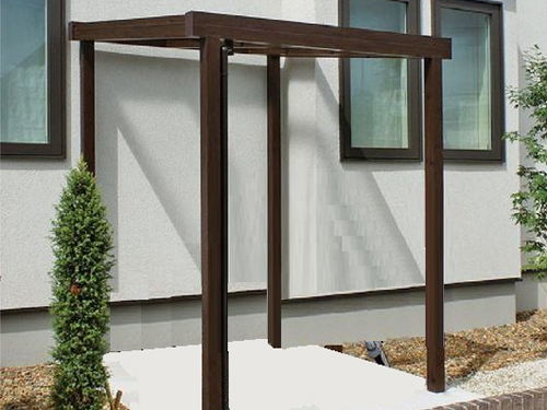 タカショー フル木製調 Sポーチ 独立柱 タカショー フル木製調 Sポーチ 独立柱
