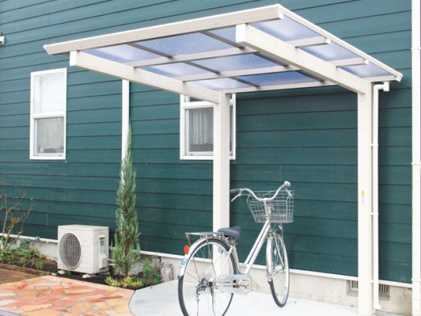 サイクルポート タカショー フル木製調 アートポート サイクルポート タカショー フル木製調 アートポート