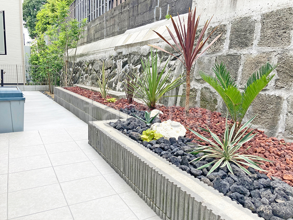 コルジリネ　花壇　施工例