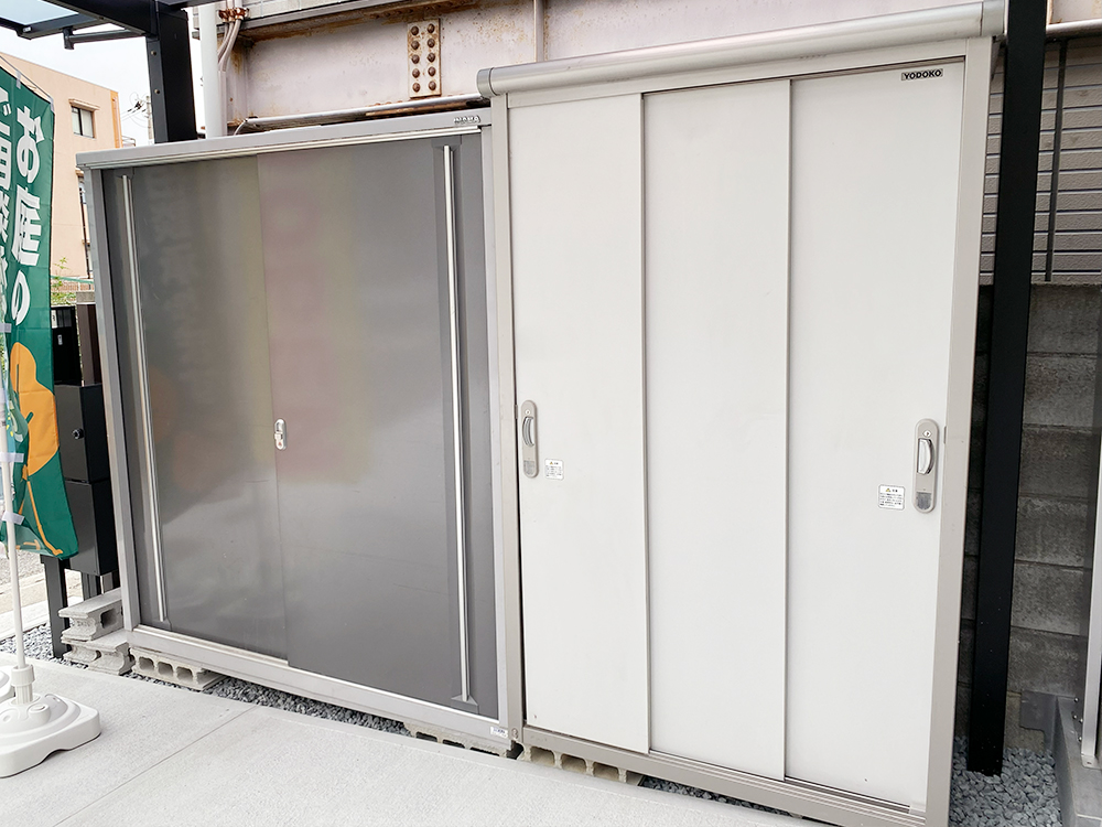 ファミリー庭園兵庫店 展示 物置 ファミリー庭園兵庫店 展示 物置