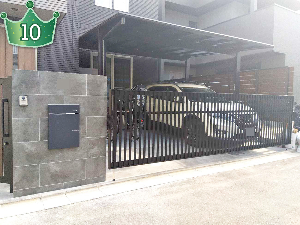 10位の外構施工例