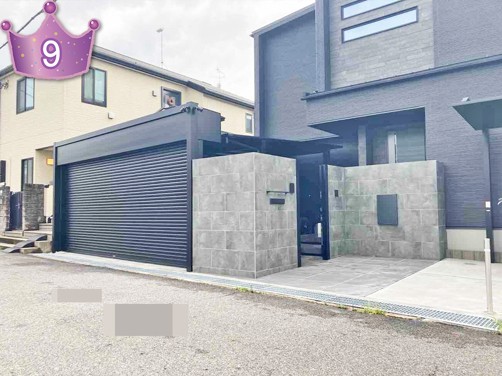 9位の外構施工例