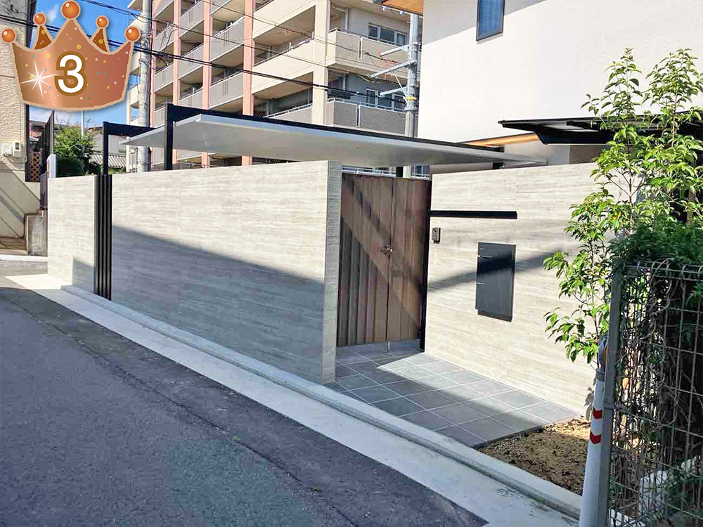 3位の外構施工例