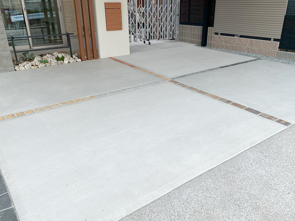 ファミリー庭園兵庫店 展示 土間(ピンコロ・レンガ) ファミリー庭園兵庫店 展示 土間(ピンコロ・レンガ)