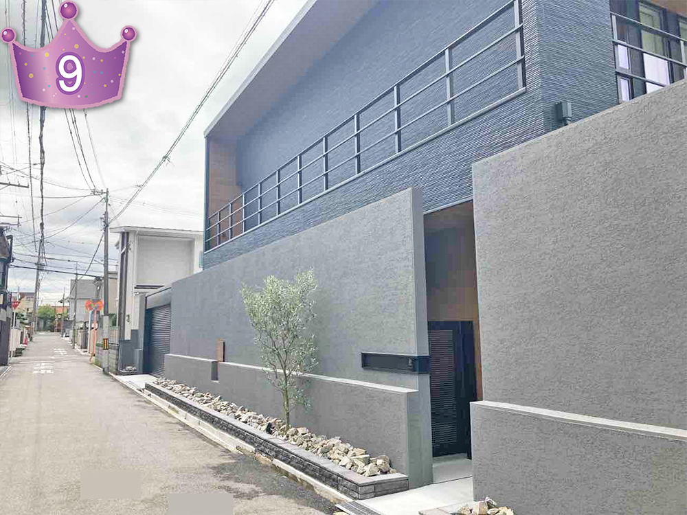 9位の外構施工例