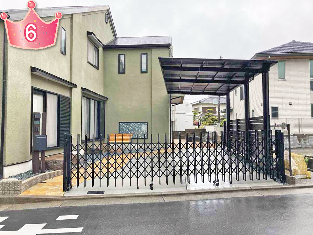 6位の外構施工例