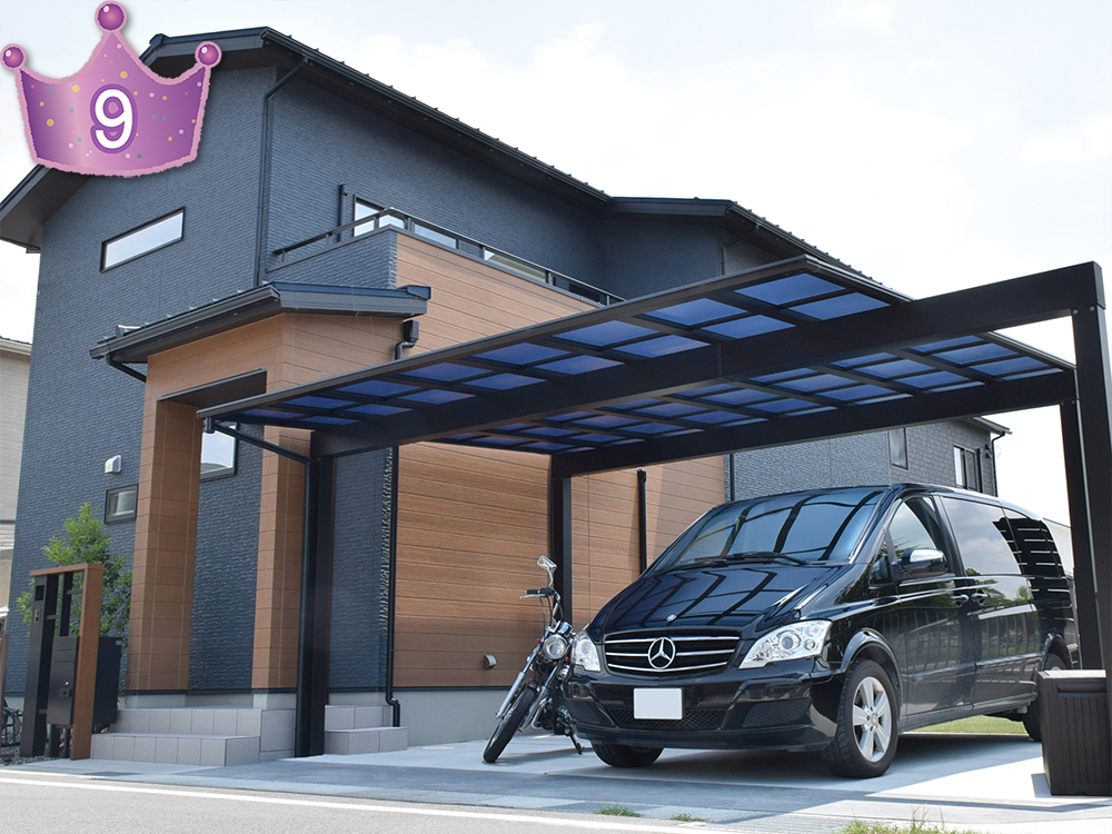 9位の外構施工例