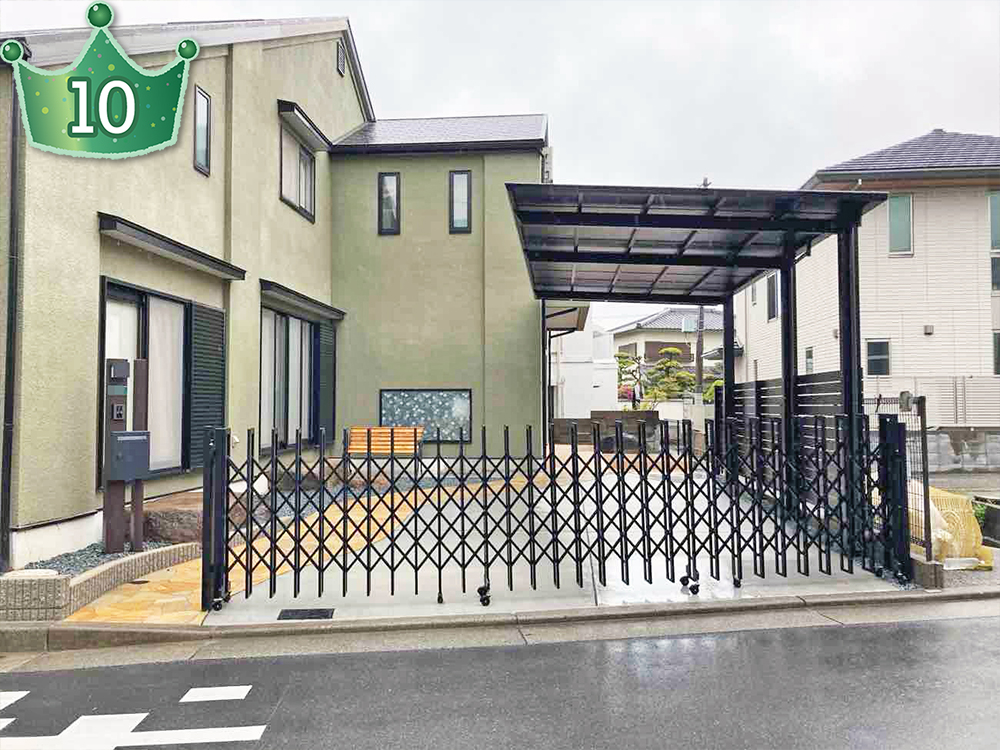 10位の外構施工例