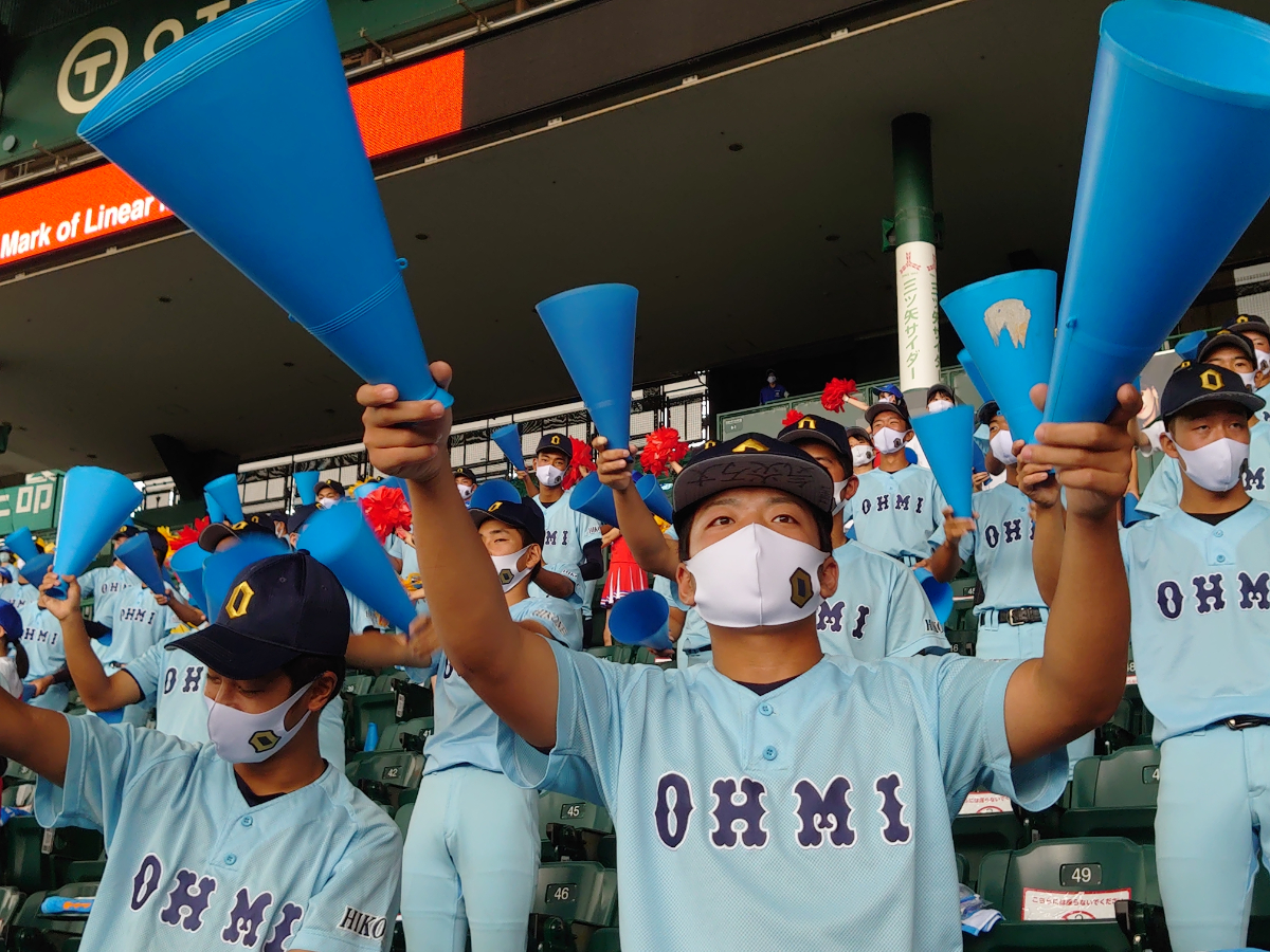 県勢初の優勝を目指す”近江高校硬式野球部”夏の甲子園応援