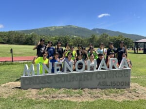 夏合宿は長野県の峰の原高原