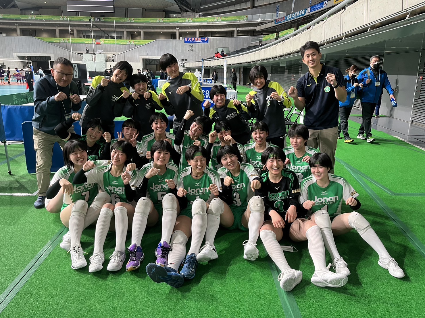 大阪の激戦区から、再び春高へ。城南学園バレーボール部 ジャンプ力