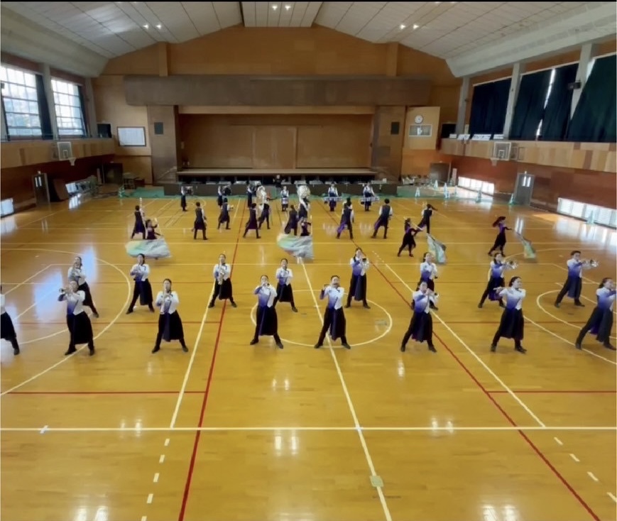 龍谷高等学校　吹奏楽部　マーチング　優秀賞　佐賀県代表　