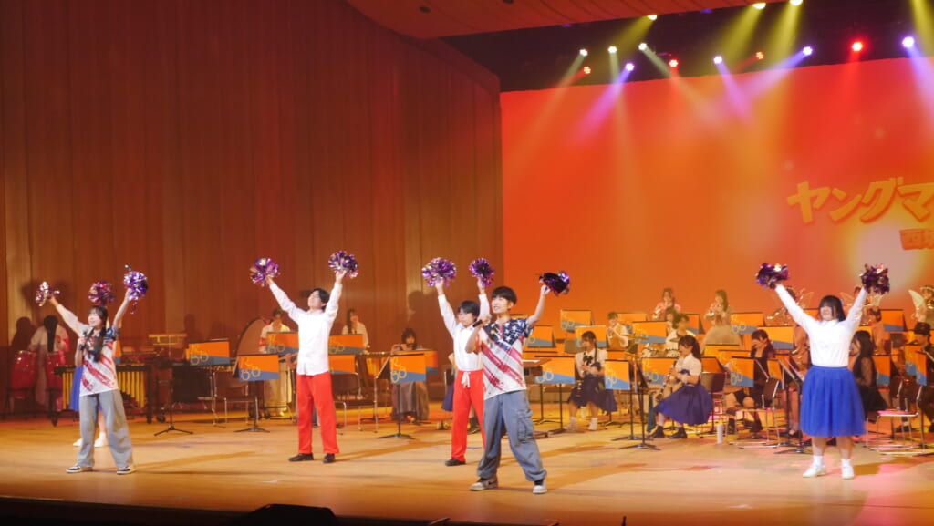 佐賀県　佐賀市　龍谷高校　吹奏楽部　第４０回　記念　定期演奏会　佐賀市文化会館　住谷美帆　先生　マーチング