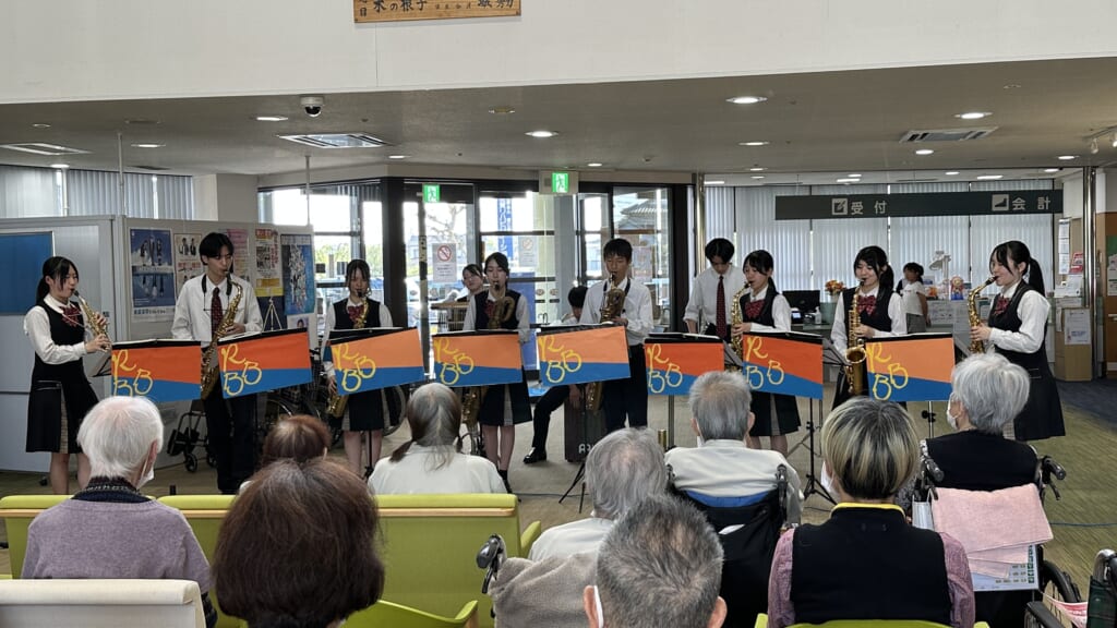 佐賀県　龍谷高等学校　吹奏楽部　　佐賀市　佐賀リハビリテーション