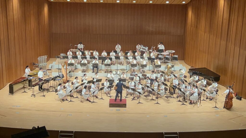 佐賀県 龍谷高等学校 吹奏楽部 ミズウェルビーホール サマーコンサート