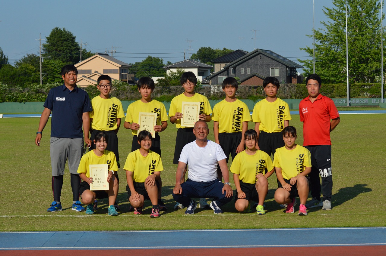 天童三中 陸上部 5点セット 陸上競技新人戦 byわたる : 天童市スキースポーツ少年団！