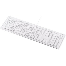 サンワサプライ スリムキーボード ホワイト Skb Sl16w ビットコインモール