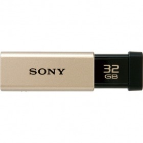 ソニー Sony Usb3 0対応 ノックスライド式高速usbメモリー 32gb キャップレス ゴールド ビットコインモール