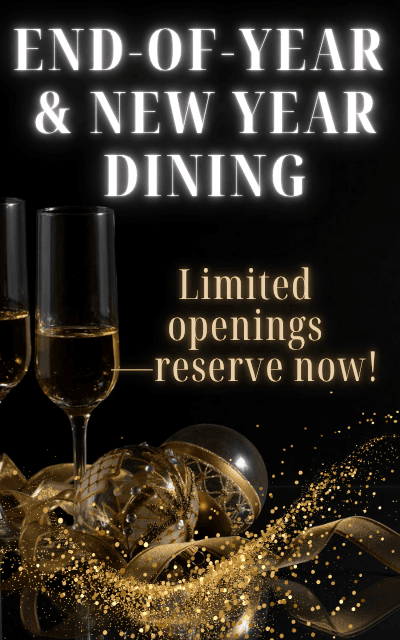 New Year Reservation Available
