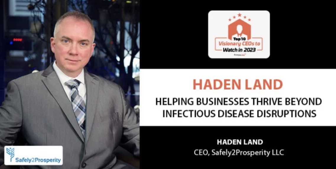 Dr. HADEN LAND Featured by Business Talk Magazine, the famous US magazine